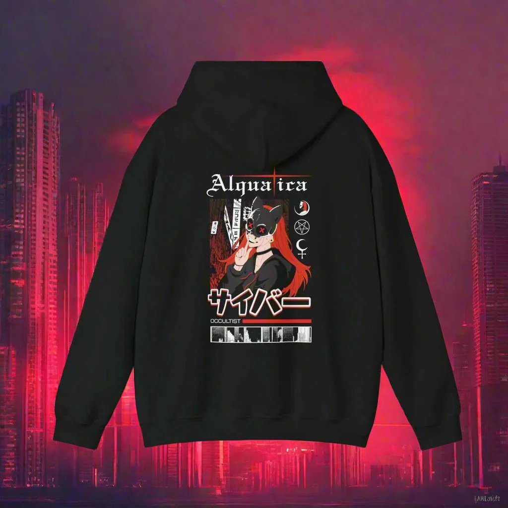 CYBER OCCULTIST  Hoodie Alquatica x NGF Collab Collection