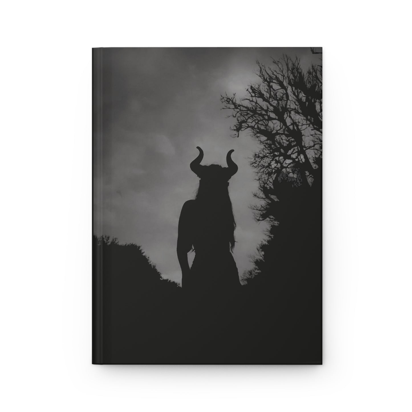 Horned Goddess Manifestation Journal | Hardcover Journal of Sovereignty & Becoming | Dark Feminine Gothic Fantasy Notebook