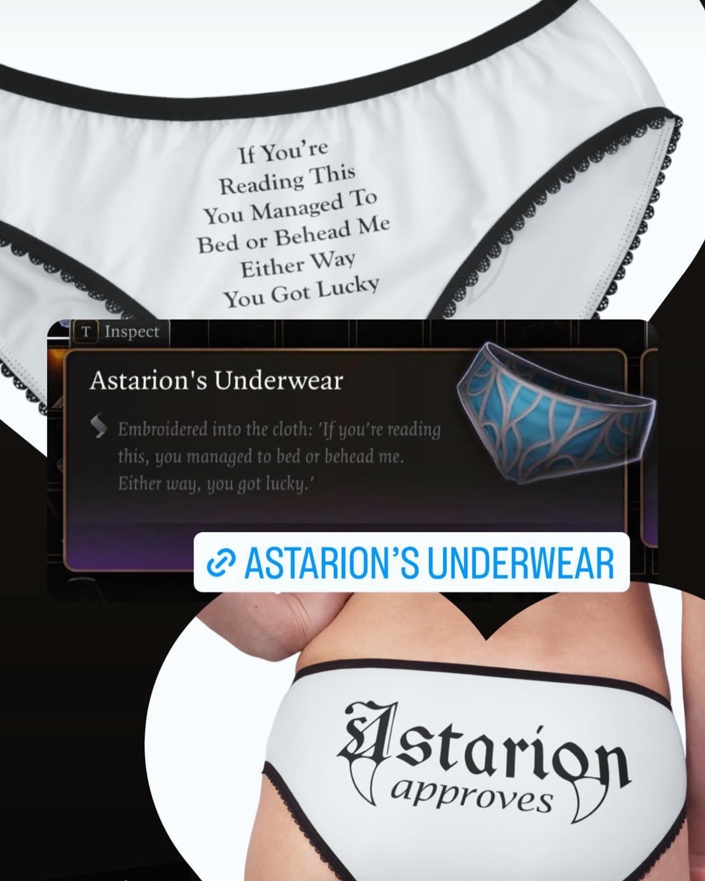 Astarion's Underwear Women's Briefs