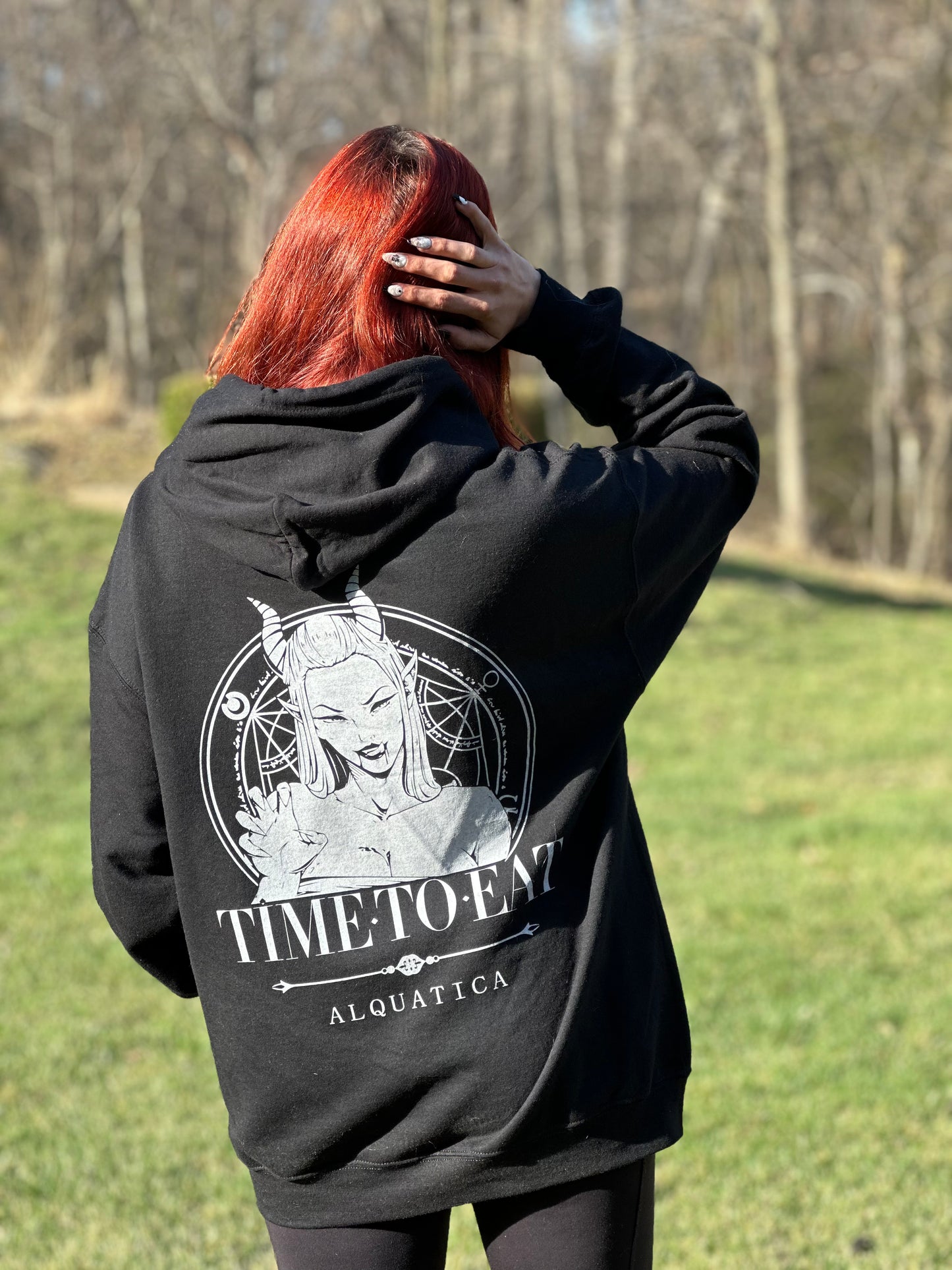 TIME TO EAT Hoodie Alquatica x NGF Collab Collection