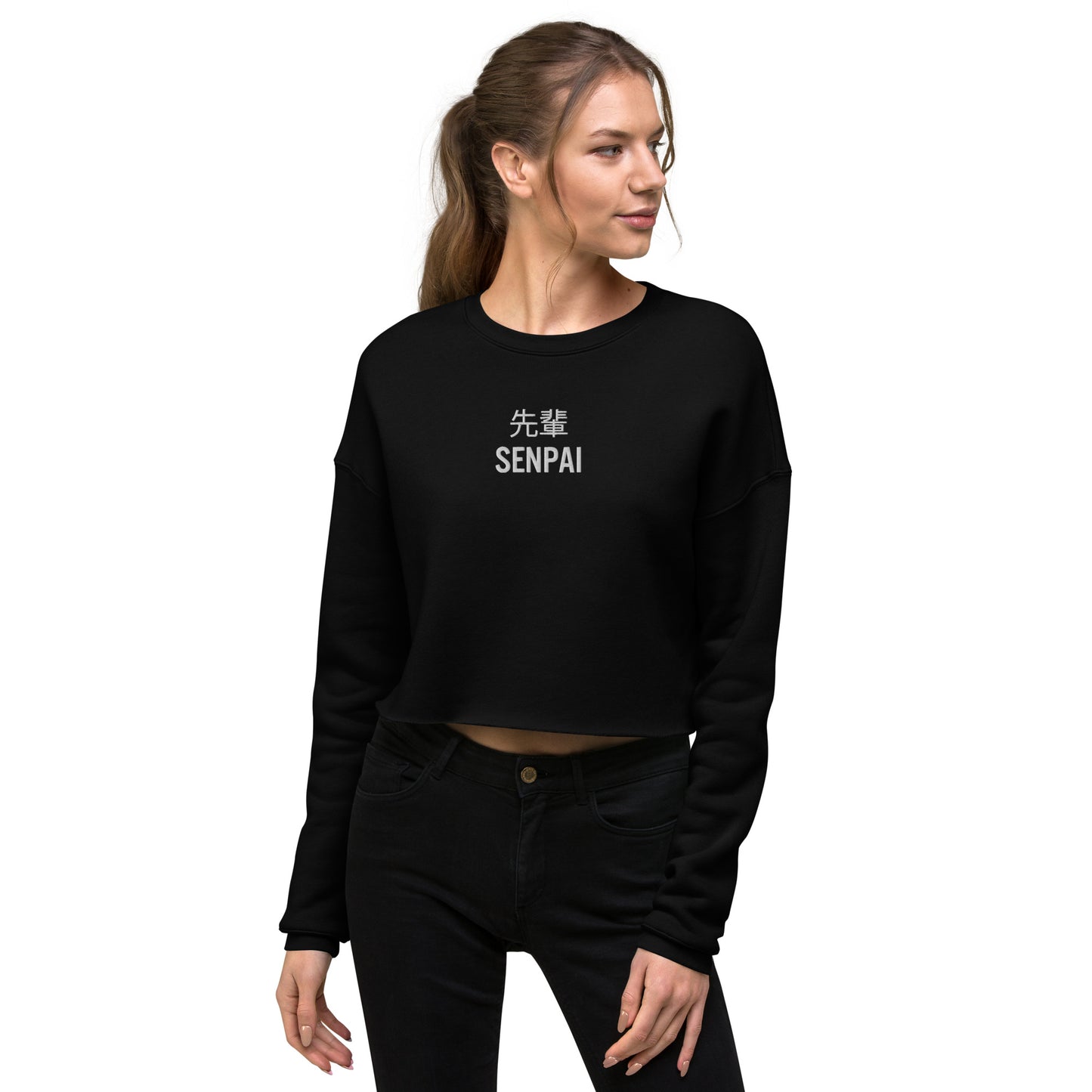 Senpai Crop Sweatshirt