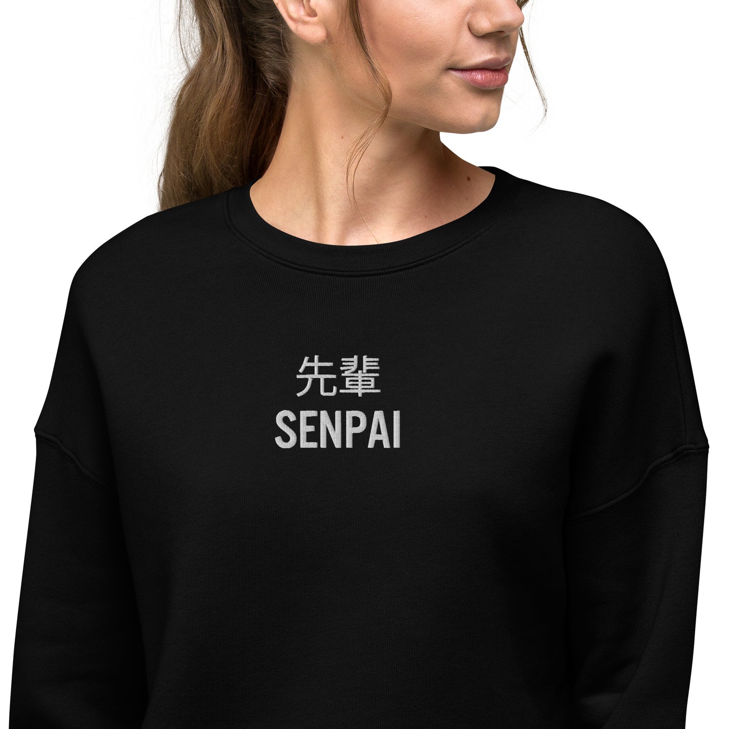 Senpai Crop Sweatshirt