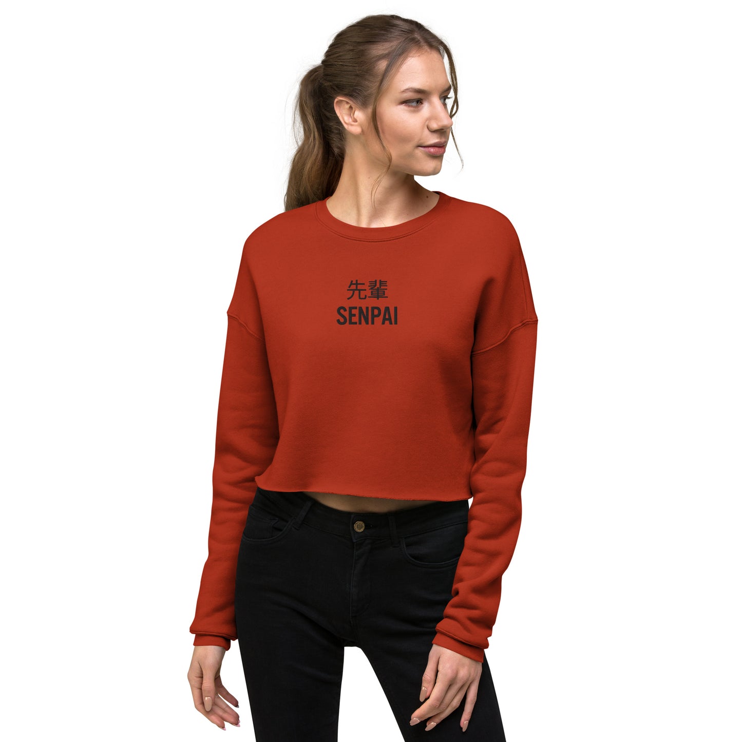 Senpai Crop Sweatshirt