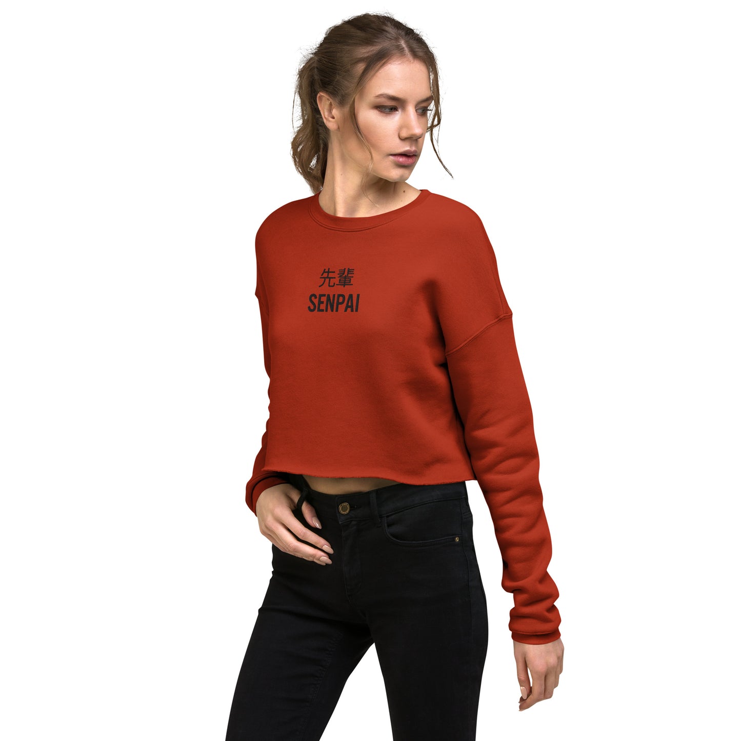 Senpai Crop Sweatshirt