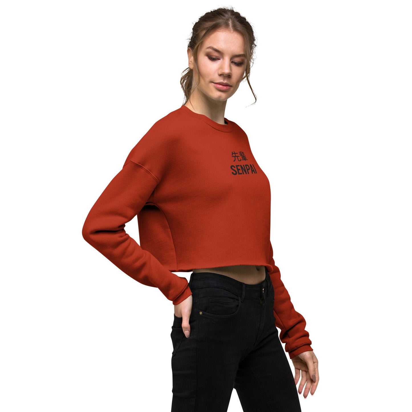 Senpai Crop Sweatshirt