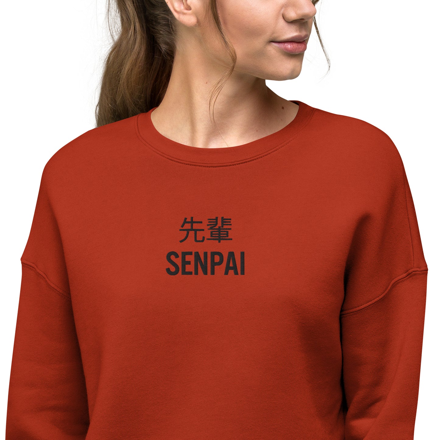 Senpai Crop Sweatshirt