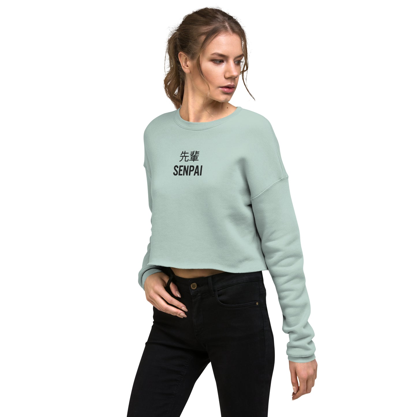 Senpai Crop Sweatshirt