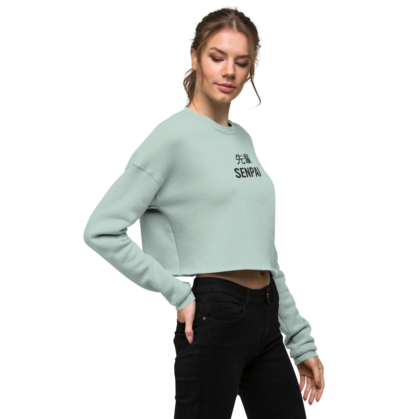 Senpai Crop Sweatshirt