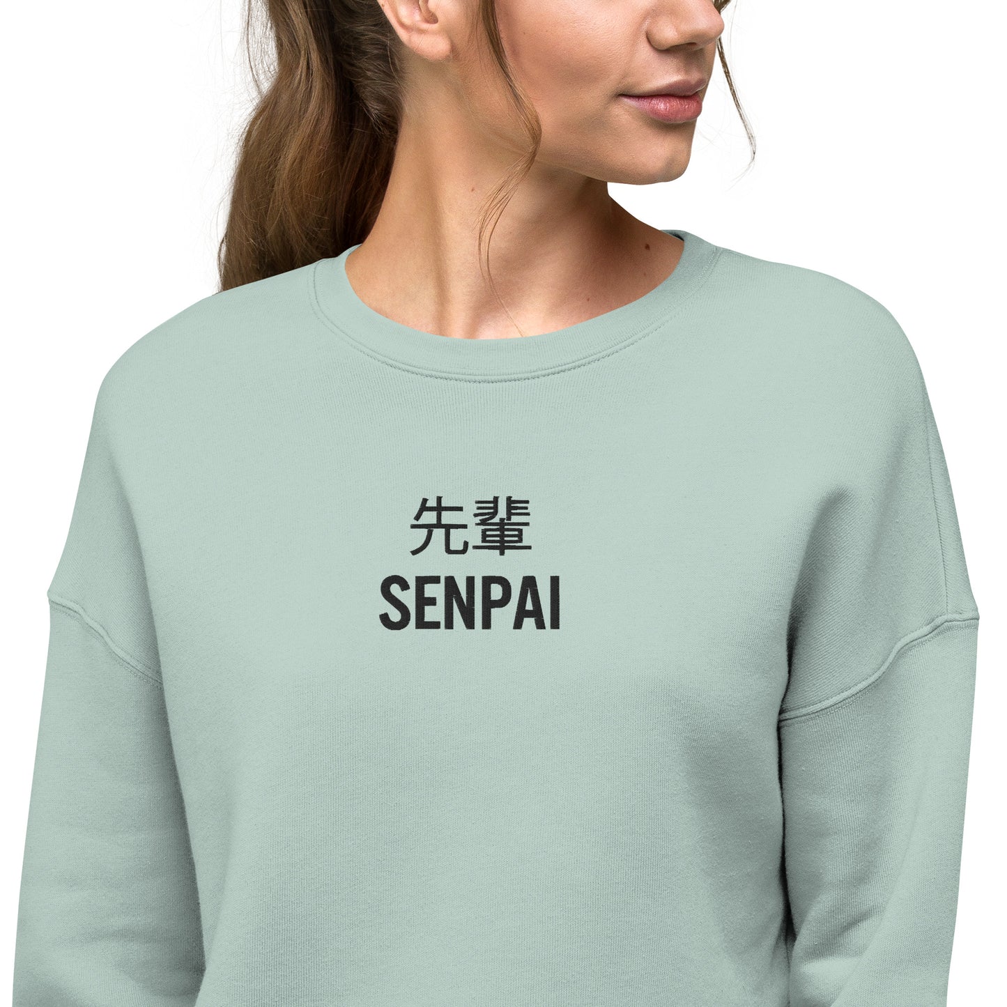 Senpai Crop Sweatshirt