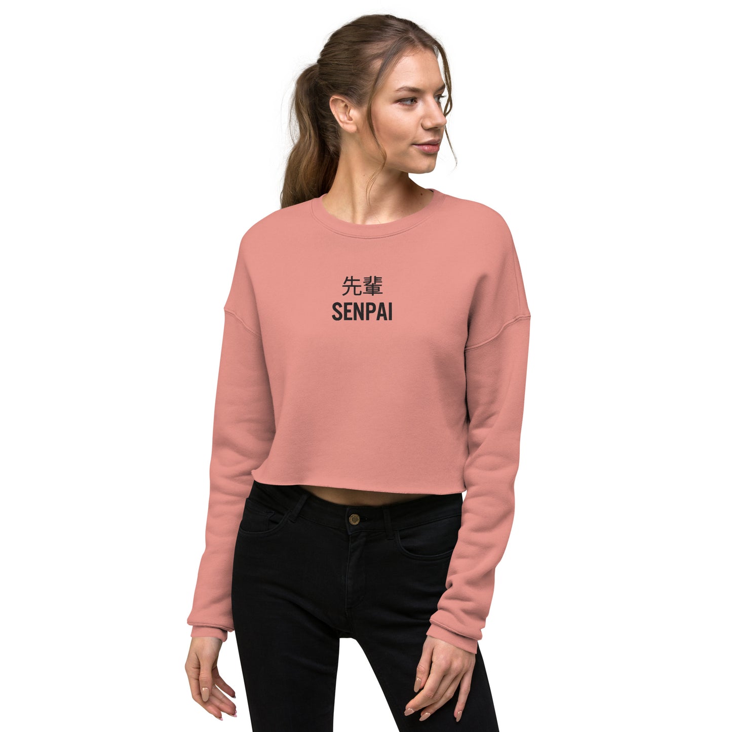 Senpai Crop Sweatshirt