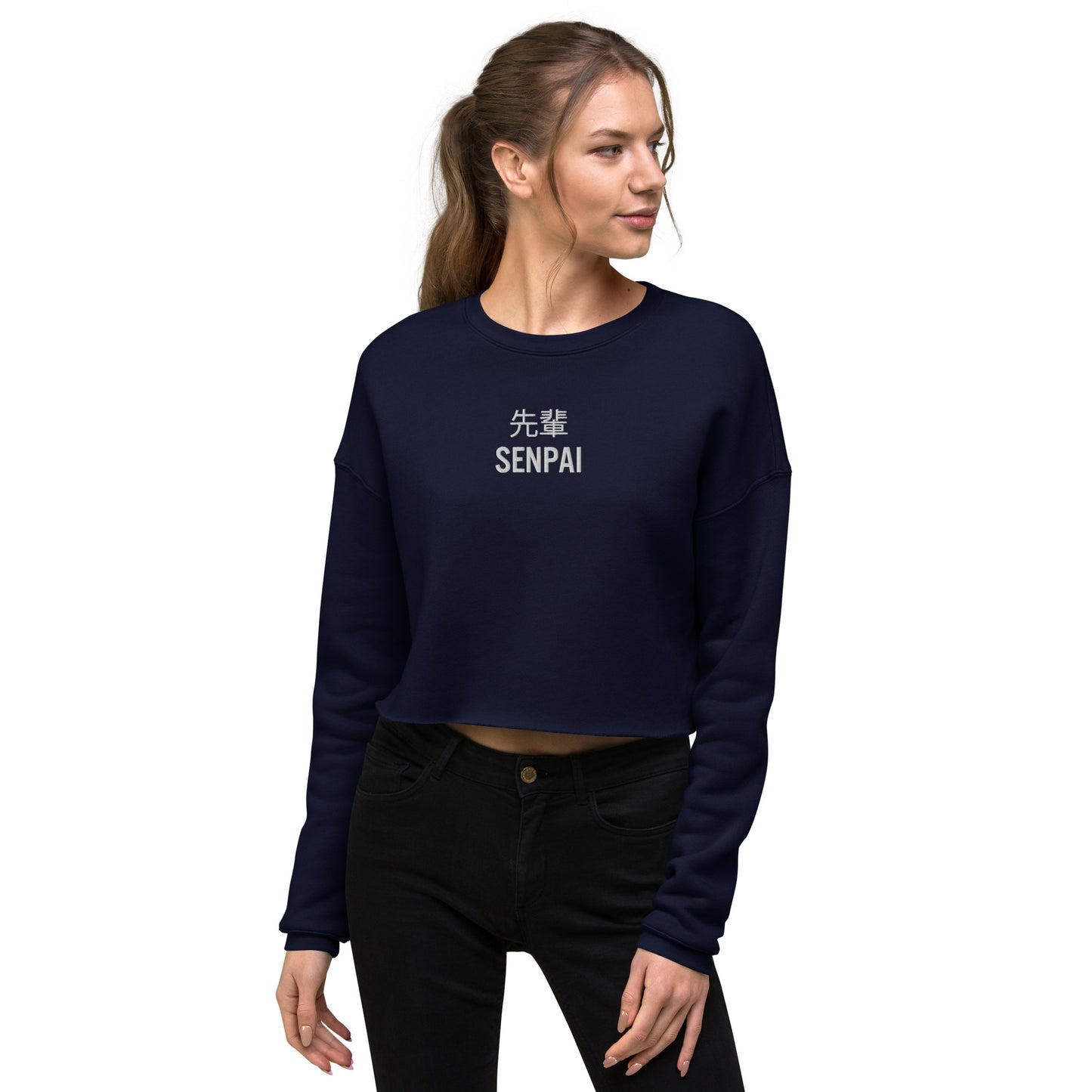 Senpai Crop Sweatshirt