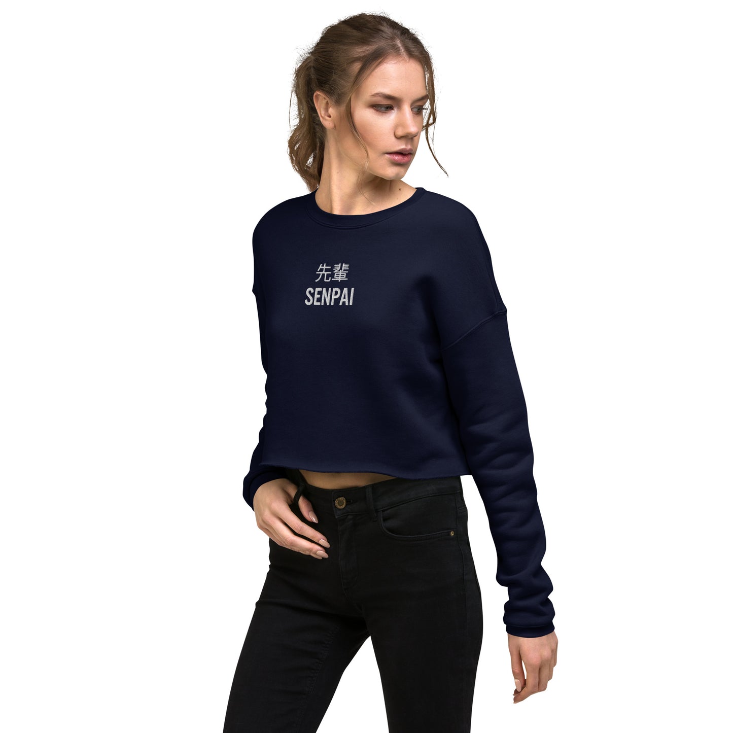 Senpai Crop Sweatshirt