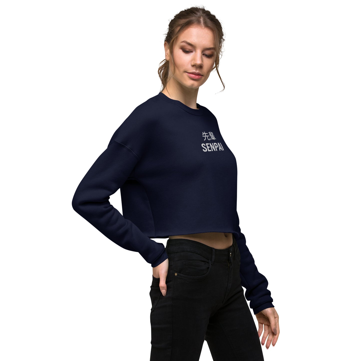 Senpai Crop Sweatshirt